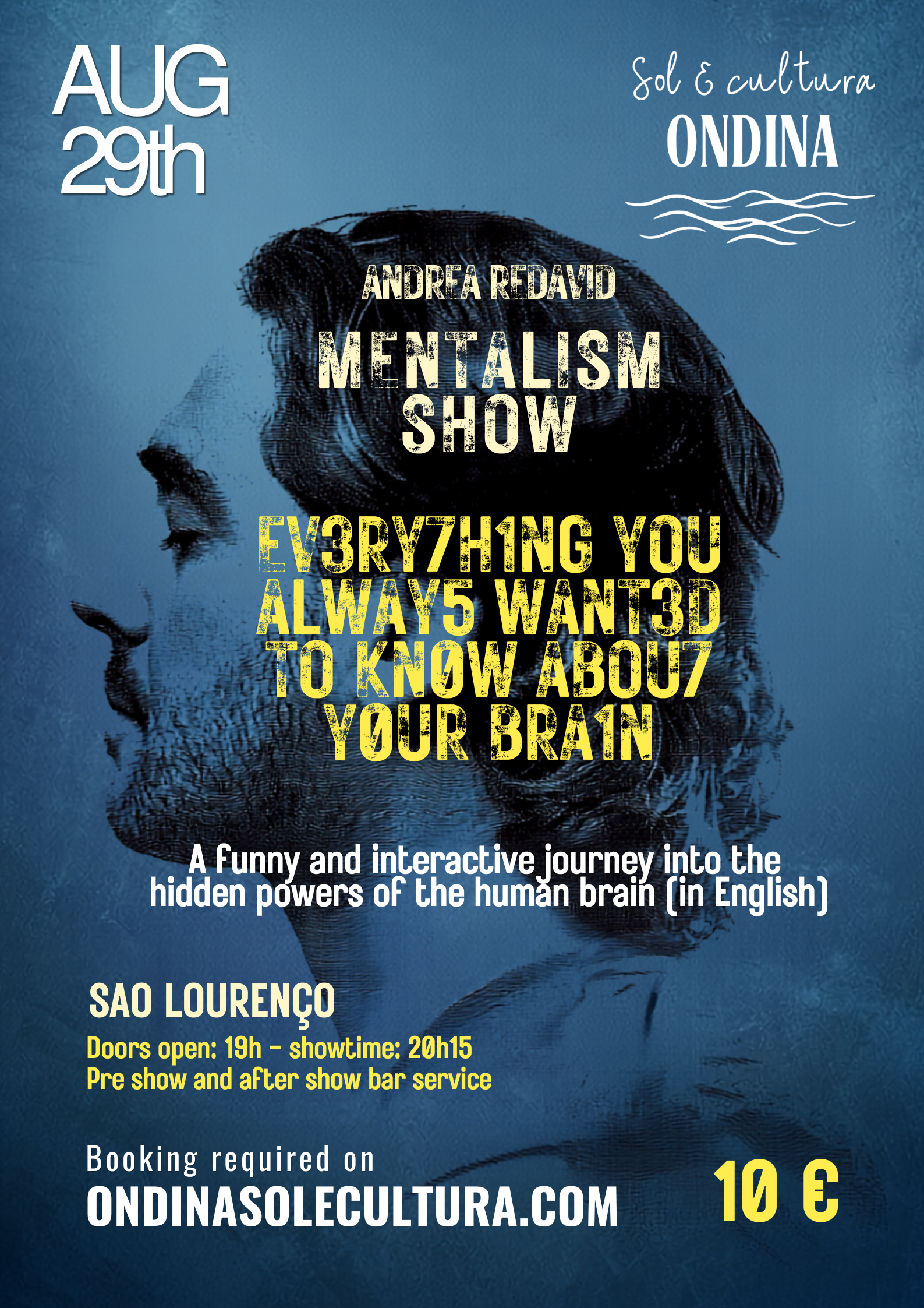 Mentalism Show poster